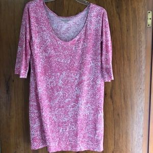 3/4 sleeve Lilly Pulitzer tee shirt Dress